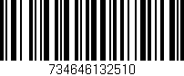 Código de barras (EAN, GTIN, SKU, ISBN): '734646132510'