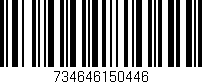 Código de barras (EAN, GTIN, SKU, ISBN): '734646150446'