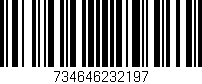 Código de barras (EAN, GTIN, SKU, ISBN): '734646232197'