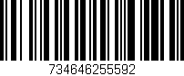 Código de barras (EAN, GTIN, SKU, ISBN): '734646255592'