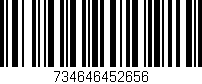Código de barras (EAN, GTIN, SKU, ISBN): '734646452656'
