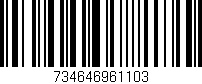 Código de barras (EAN, GTIN, SKU, ISBN): '734646961103'