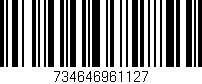 Código de barras (EAN, GTIN, SKU, ISBN): '734646961127'