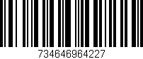 Código de barras (EAN, GTIN, SKU, ISBN): '734646964227'