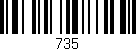 Código de barras (EAN, GTIN, SKU, ISBN): '735'