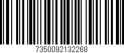 Código de barras (EAN, GTIN, SKU, ISBN): '7350092132268'