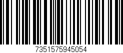 Código de barras (EAN, GTIN, SKU, ISBN): '7351575945054'
