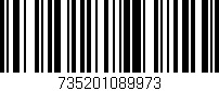 Código de barras (EAN, GTIN, SKU, ISBN): '735201089973'