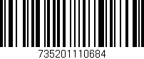 Código de barras (EAN, GTIN, SKU, ISBN): '735201110684'
