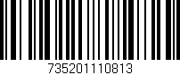 Código de barras (EAN, GTIN, SKU, ISBN): '735201110813'