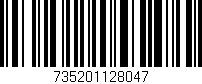 Código de barras (EAN, GTIN, SKU, ISBN): '735201128047'
