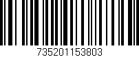 Código de barras (EAN, GTIN, SKU, ISBN): '735201153803'