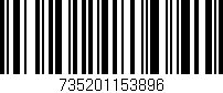 Código de barras (EAN, GTIN, SKU, ISBN): '735201153896'