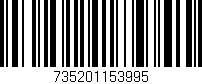 Código de barras (EAN, GTIN, SKU, ISBN): '735201153995'
