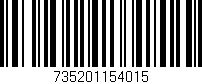 Código de barras (EAN, GTIN, SKU, ISBN): '735201154015'