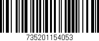 Código de barras (EAN, GTIN, SKU, ISBN): '735201154053'