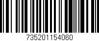 Código de barras (EAN, GTIN, SKU, ISBN): '735201154060'