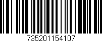 Código de barras (EAN, GTIN, SKU, ISBN): '735201154107'