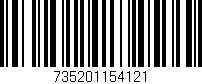 Código de barras (EAN, GTIN, SKU, ISBN): '735201154121'