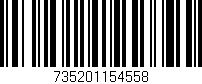 Código de barras (EAN, GTIN, SKU, ISBN): '735201154558'