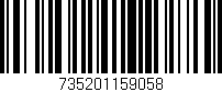 Código de barras (EAN, GTIN, SKU, ISBN): '735201159058'