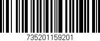 Código de barras (EAN, GTIN, SKU, ISBN): '735201159201'