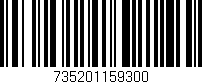 Código de barras (EAN, GTIN, SKU, ISBN): '735201159300'