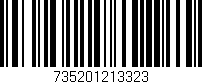 Código de barras (EAN, GTIN, SKU, ISBN): '735201213323'