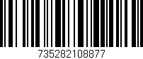 Código de barras (EAN, GTIN, SKU, ISBN): '735282108877'