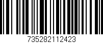 Código de barras (EAN, GTIN, SKU, ISBN): '735282112423'