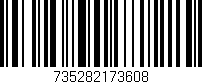 Código de barras (EAN, GTIN, SKU, ISBN): '735282173608'