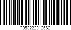 Código de barras (EAN, GTIN, SKU, ISBN): '7353222912662'