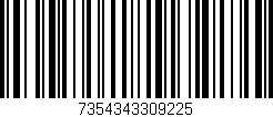 Código de barras (EAN, GTIN, SKU, ISBN): '7354343309225'
