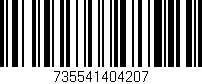 Código de barras (EAN, GTIN, SKU, ISBN): '735541404207'