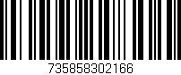 Código de barras (EAN, GTIN, SKU, ISBN): '735858302166'