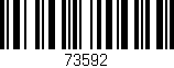 Código de barras (EAN, GTIN, SKU, ISBN): '73592'