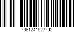 Código de barras (EAN, GTIN, SKU, ISBN): '7361241927703'