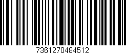 Código de barras (EAN, GTIN, SKU, ISBN): '7361270484512'