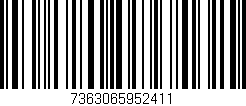 Código de barras (EAN, GTIN, SKU, ISBN): '7363065952411'