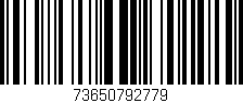 Código de barras (EAN, GTIN, SKU, ISBN): '73650792779'
