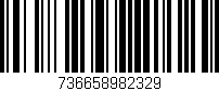 Código de barras (EAN, GTIN, SKU, ISBN): '736658982329'