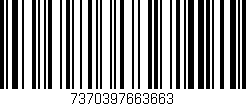 Código de barras (EAN, GTIN, SKU, ISBN): '7370397663663'