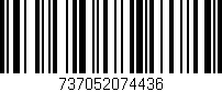 Código de barras (EAN, GTIN, SKU, ISBN): '737052074436'