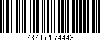 Código de barras (EAN, GTIN, SKU, ISBN): '737052074443'