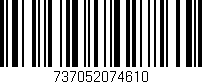 Código de barras (EAN, GTIN, SKU, ISBN): '737052074610'