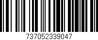 Código de barras (EAN, GTIN, SKU, ISBN): '737052339047'