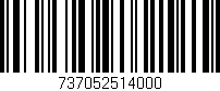 Código de barras (EAN, GTIN, SKU, ISBN): '737052514000'