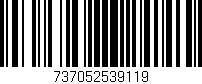 Código de barras (EAN, GTIN, SKU, ISBN): '737052539119'