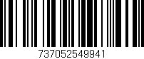 Código de barras (EAN, GTIN, SKU, ISBN): '737052549941'