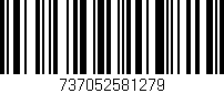 Código de barras (EAN, GTIN, SKU, ISBN): '737052581279'